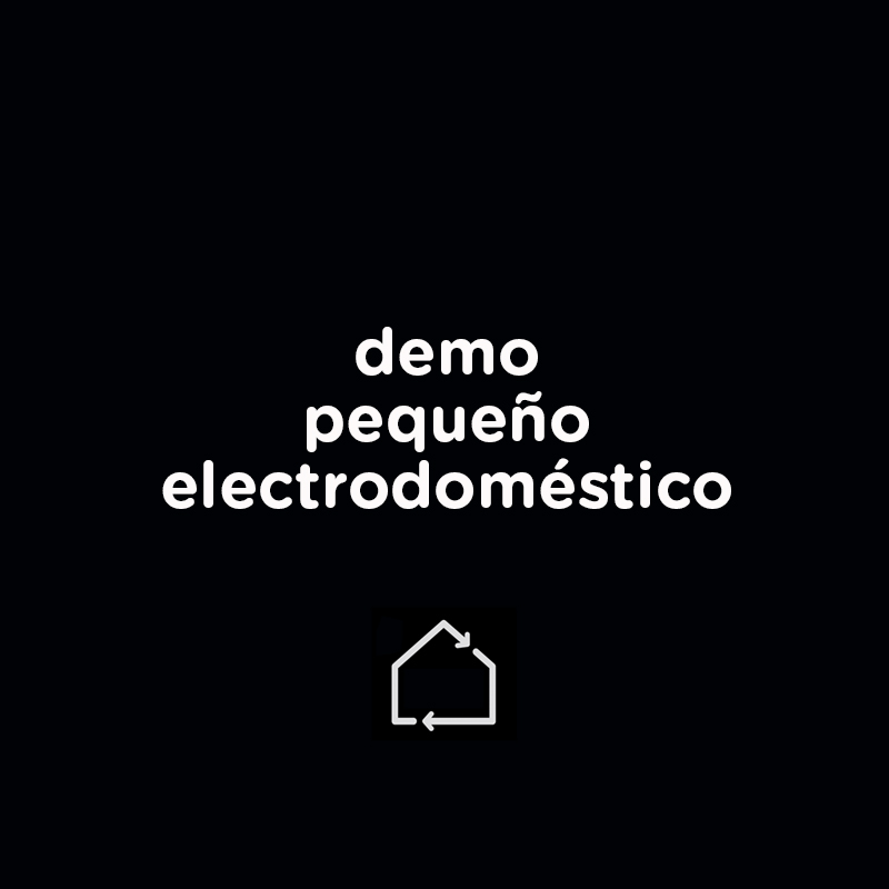 Demo pequeño electrodoméstico (gratuito)