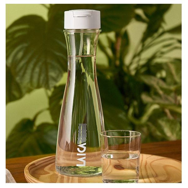 Botella filtrante de vidrio Laica